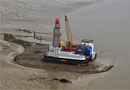Proteste gegen Ölföderung im Wattenmeer