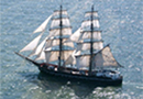Brigg in der Werft